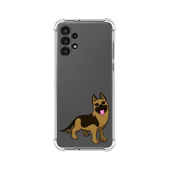 Funda Silicona Antigolpes Para Samsung Galaxy A13 4g Diseño Perros 03