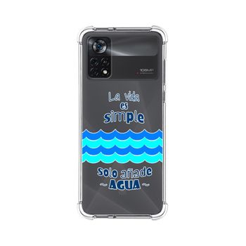 Funda Silicona Antigolpes Para Xiaomi Poco X4 Pro 5g Diseño Agua