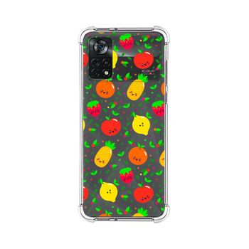 Funda Silicona Antigolpes Para Xiaomi Poco X4 Pro 5g Diseño Frutas 01