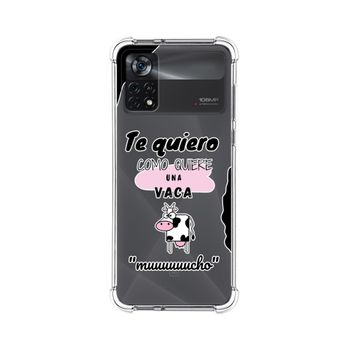 Funda Silicona Antigolpes Para Xiaomi Poco X4 Pro 5g Diseño Vaca