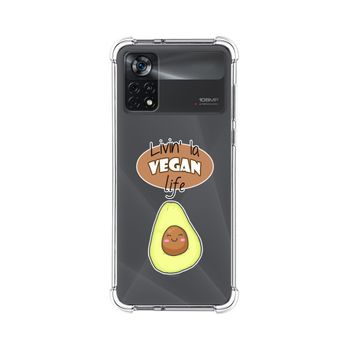 Funda Silicona Antigolpes Para Xiaomi Poco X4 Pro 5g Diseño Vegan Life