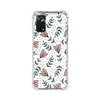 Funda Silicona Antigolpes Para Xiaomi Poco X4 Pro 5g Diseño Flores 01