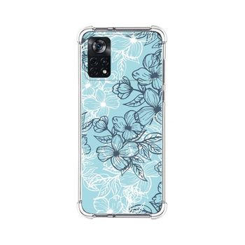 Funda Silicona Antigolpes Para Xiaomi Poco X4 Pro 5g Diseño Flores 03