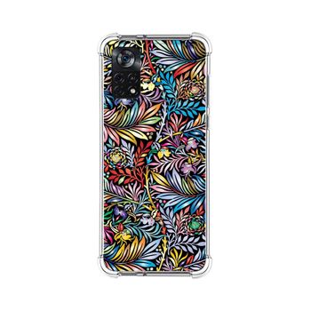 Funda Silicona Antigolpes Para Xiaomi Poco X4 Pro 5g Diseño Flores 04