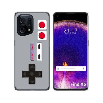 Funda Silicona Para Oppo Find X5 5g Diseño Consola