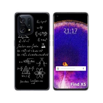 Funda Silicona Para Oppo Find X5 5g Diseño Formulas