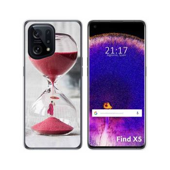 Funda Silicona Para Oppo Find X5 5g Diseño Reloj