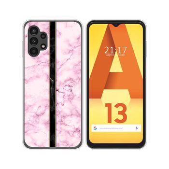 Funda Silicona Para Samsung Galaxy A13 4g Diseño Mármol 04