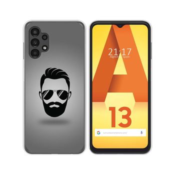 Funda Silicona Para Samsung Galaxy A13 4g Diseño Barba