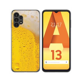 Funda Silicona Para Samsung Galaxy A13 4g Diseño Cerveza