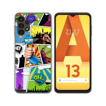 Funda Silicona Para Samsung Galaxy A13 4g Diseño Comic