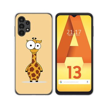 Funda Silicona Para Samsung Galaxy A13 4g Diseño Jirafa