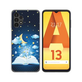 Funda Silicona Para Samsung Galaxy A13 4g Diseño Libro Cuentos