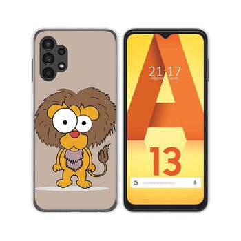 Funda Silicona Para Samsung Galaxy A13 4g Diseño Leon