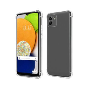 Funda Silicona Antigolpes Transparente Para Samsung Galaxy A03