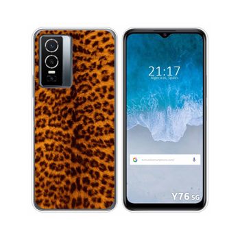 Funda Silicona Para Vivo Y76 5g Diseño Animal 03