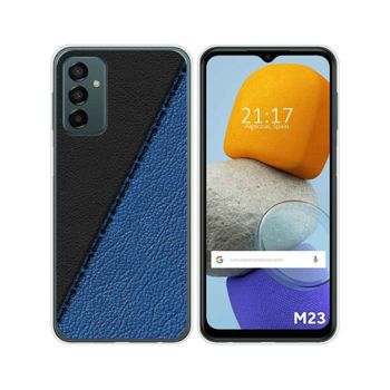 Funda Silicona Para Samsung Galaxy M23 5g Diseño Cuero 02