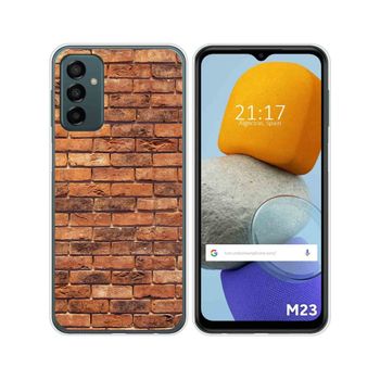 Funda Silicona Para Samsung Galaxy M23 5g Diseño Ladrillo 04