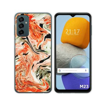 Funda Silicona Para Samsung Galaxy M23 5g Diseño Mármol 12