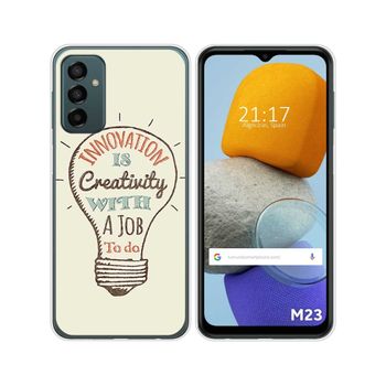 Funda Silicona Para Samsung Galaxy M23 5g Diseño Creativity