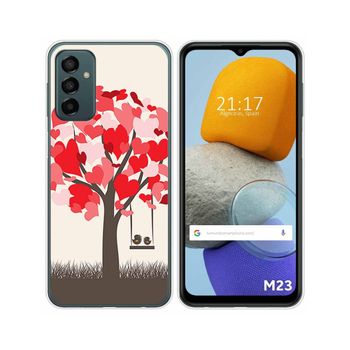 Funda Silicona Para Samsung Galaxy M23 5g Diseño Pajaritos