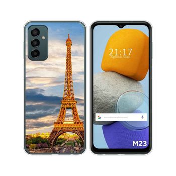 Funda Silicona Para Samsung Galaxy M23 5g Diseño Paris