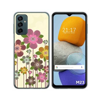 Funda Silicona Para Samsung Galaxy M23 5g Diseño Primavera En Flor