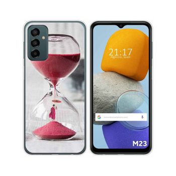 Funda Silicona Para Samsung Galaxy M23 5g Diseño Reloj