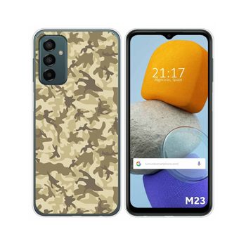 Funda Silicona Para Samsung Galaxy M23 5g Diseño Sand Camuflaje