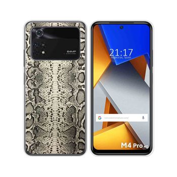 Funda Silicona Para Xiaomi Poco M4 Pro 4g Diseño Animal 01