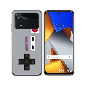 Funda Silicona Para Xiaomi Poco M4 Pro 4g Diseño Consola