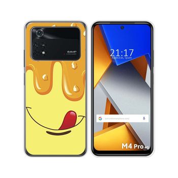 Funda Silicona Para Xiaomi Poco M4 Pro 4g Diseño Helado Vainilla