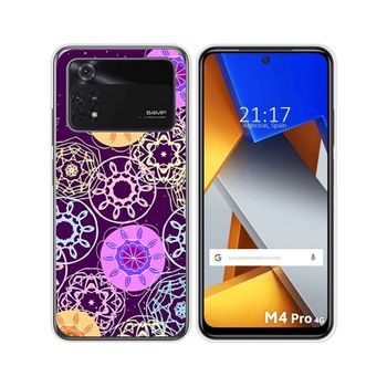 Funda Silicona Para Xiaomi Poco M4 Pro 4g Diseño Radial