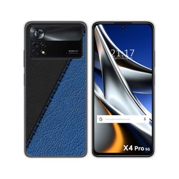 Funda Silicona Para Xiaomi Poco X4 Pro 5g Diseño Cuero 02