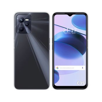 Funda Silicona Gel Tpu Transparente Para Realme C35