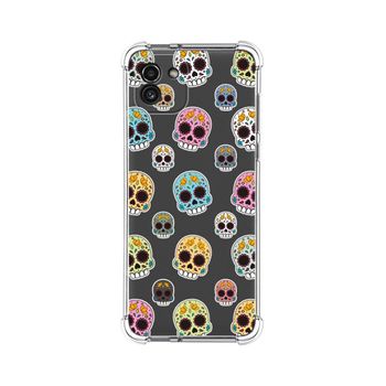 Funda Silicona Antigolpes Para Samsung Galaxy A03 Diseño Catrina