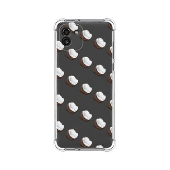 Funda Silicona Antigolpes Para Samsung Galaxy A03 Diseño Cocos