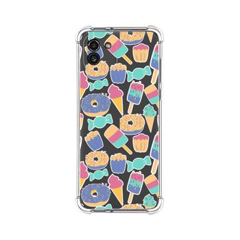 Funda Silicona Antigolpes Para Samsung Galaxy A03 Diseño Dulces 02