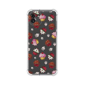 Funda Silicona Antigolpes Para Samsung Galaxy A03 Diseño Muffins