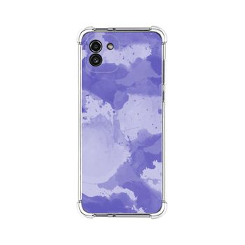 Funda Silicona Antigolpes Para Samsung Galaxy A03 Diseño Acuarela 01