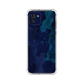 Funda Silicona Antigolpes Para Samsung Galaxy A03 Diseño Acuarela 13