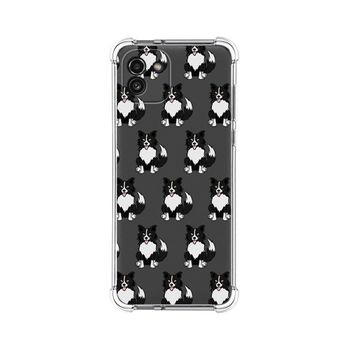 Funda Silicona Antigolpes Para Samsung Galaxy A03 Diseño Perros 07