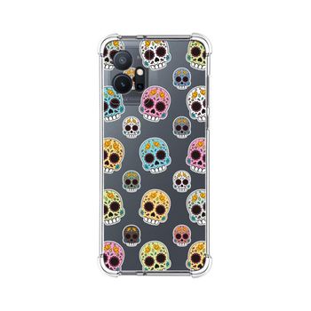 Funda Silicona Antigolpes Para Vivo Y55 5g Diseño Catrina