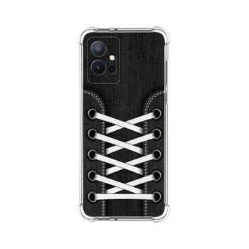 Funda Silicona Antigolpes Para Vivo Y55 5g Diseño Zapatillas 02