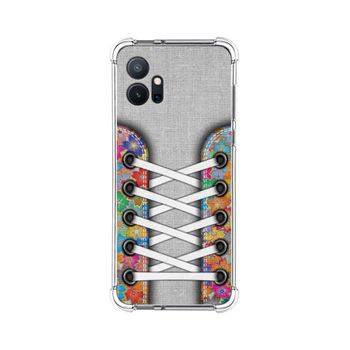 Funda Silicona Antigolpes Para Vivo Y55 5g Diseño Zapatillas 04