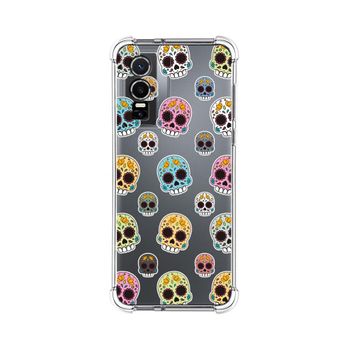 Funda Silicona Antigolpes Para Vivo Y76 5g Diseño Catrina