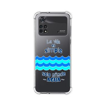 Funda Silicona Antigolpes Para Xiaomi Poco M4 Pro 4g Diseño Agua