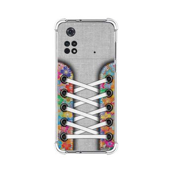 Funda Silicona Antigolpes Para Xiaomi Poco M4 Pro 4g Diseño Zapatillas 04