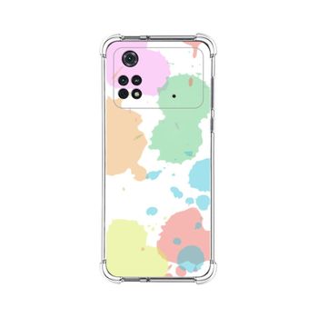 Funda Silicona Antigolpes Para Xiaomi Poco M4 Pro 4g Diseño Acuarela 05