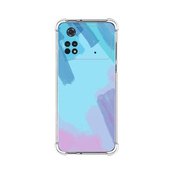 Funda Silicona Antigolpes Para Xiaomi Poco M4 Pro 4g Diseño Acuarela 10